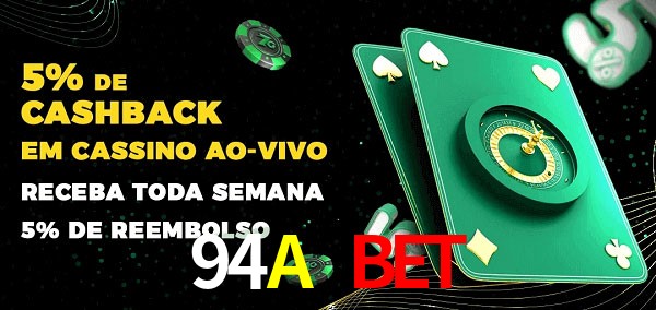 Promoções do cassino ao Vivo 94A Bet